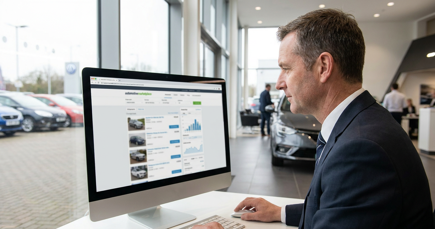 Editorial illustration for: Marketplace-Specific Optimisation Strategies for UK Car Dealers