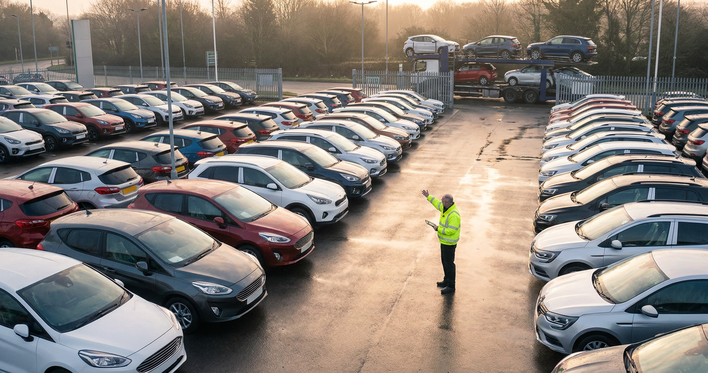 Editorial illustration for: Scaling Dealership Inventory Management: Growth Strategies for UK Dealers