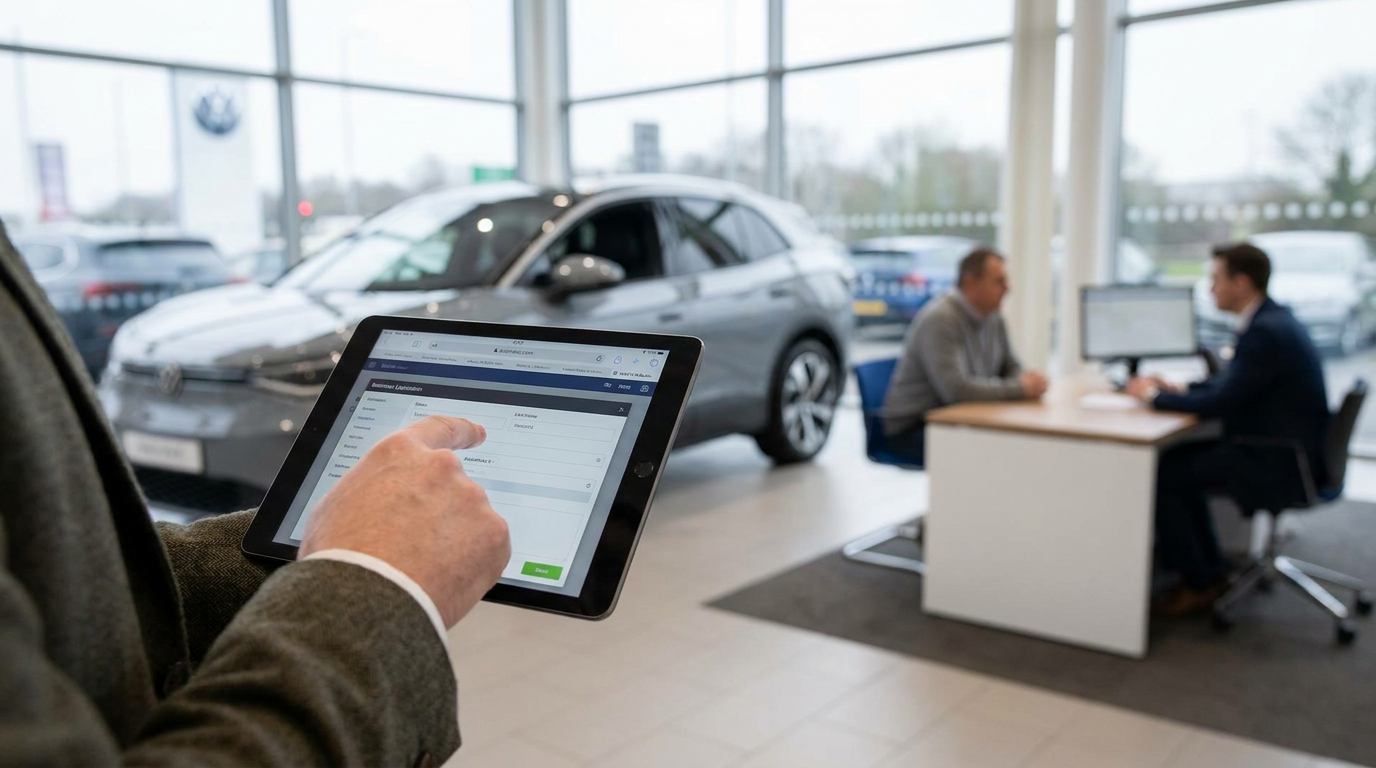 Editorial illustration for: Digital Transformation in UK Automotive Retail: A Practical Guide for Dealers