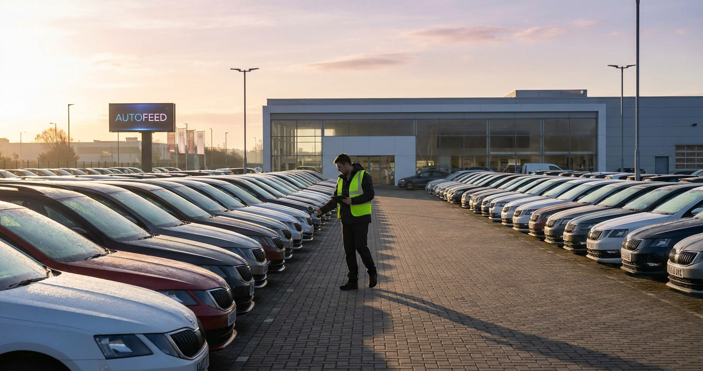 Editorial illustration for: Building a Single Source of Truth for Dealership Inventory